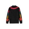 Rainbow Gradient Arrow Knit Svart