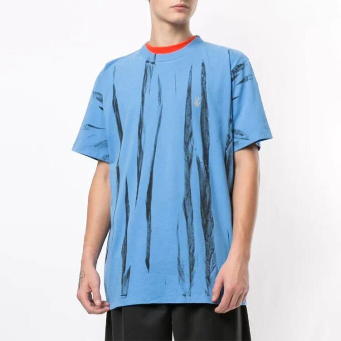 Reflekterende Arrow Tie Dye kortærmet blå Shorts