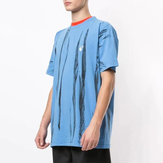 Reflekterende Arrow Tie Dye kortærmet blå Shorts