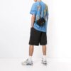 Reflekterende Arrow Tie Dye kortærmet blå Shorts