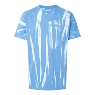 Reflekterende Tie Dye kortærmet blå Shorts