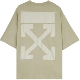 Rubber Arrows T-skjorte «Olive Green White»