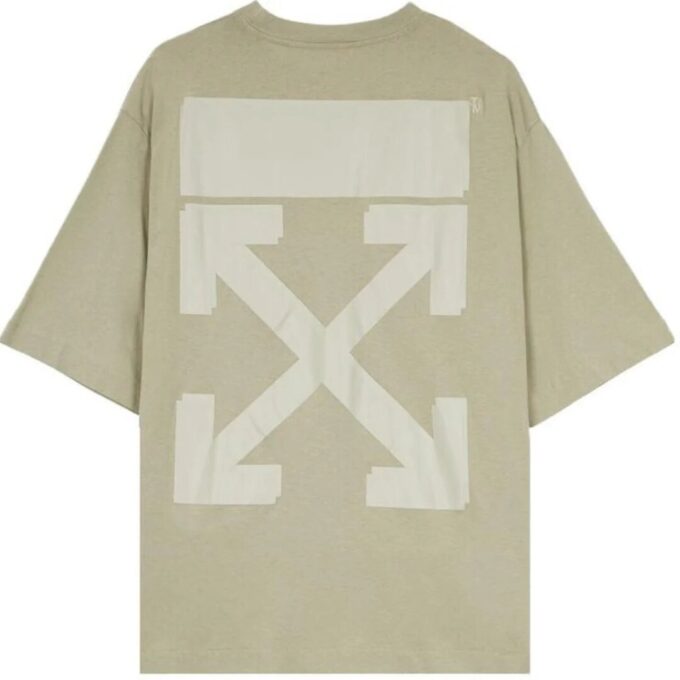Rubber Arrows T-skjorte «Olive Green White»