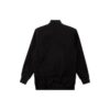 Rubber Retro Zipper Jacket Svart