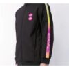 Rubber Retro Zipper Jacket Svart