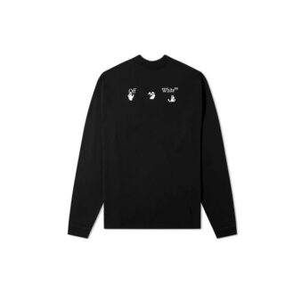 Rundhalset street-stil med lange ermer, oversized