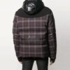 Rutete jakke, slim fit-versjon, marineblå