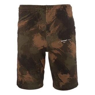 Shorts med kamuflasjetrykk