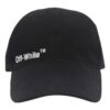 Sideprintet logo svart cap