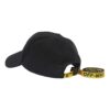 Sideprintet logo svart cap