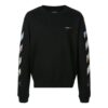 Sidestripe Rund hals Vanlig versjon Svart