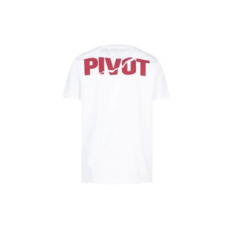 Sketch-trykk, kort ermet, hvit, unisex