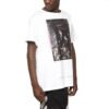 Skisse av Arrows på ryggen, kort ermet, herre-logo «Svart Hvit»