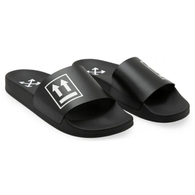 Sliders «Double Arrows – svart/hvit»