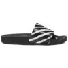 Sliders «Spray Stripe – Svart Hvit»