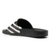 Sliders «Spray Stripe – Svart Hvit»