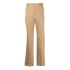 Slim-cut skreddersydd kashmirbukse «Brown»