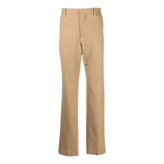 Slim-cut skreddersydd kashmirbukse «Brown»