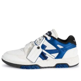 Slim Out Of Office fargeblokk-Sneakers «White Navy»