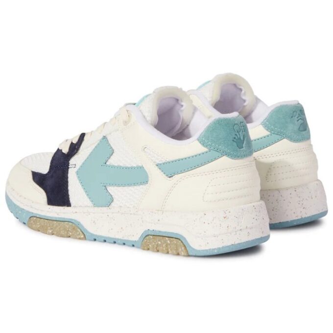 Slim Out Of Office Sneakers «Teal White»