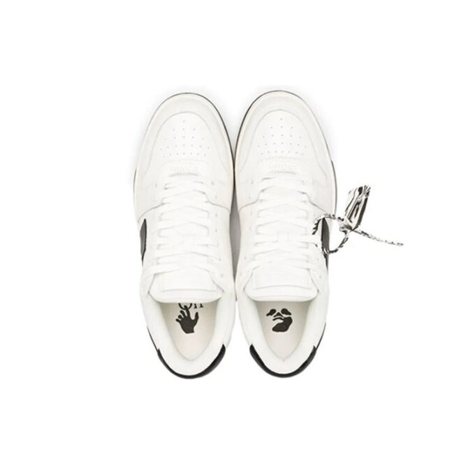 Splicing Casual Sko Svart/Hvit