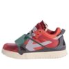 Sponge Mid-Top Sneakers «Red Grey»
