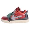 Sponge Mid-Top Sneakers «Red Grey»