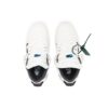 Sponge Mid-Top Sneakers «White Black»
