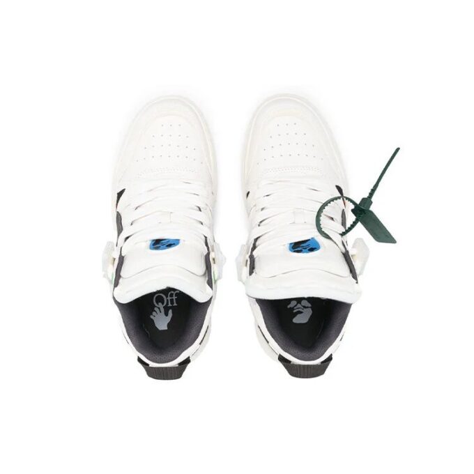 Sponge Mid-Top Sneakers «White Black»
