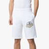 Sportsshorts med logotrykk Hvit