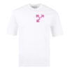 Spray Arrow Pocket Skate-T-skjorte «Hvit/Lilla»