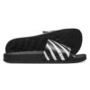 Spray Stripe Slider «Black White»
