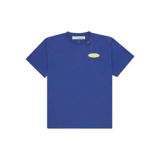 SS19 Arrows Oversize T-skjorte med korte ermer «Blue Neon Green»