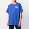 SS19 Arrows Oversize T-skjorte med korte ermer «Blue Neon Green»
