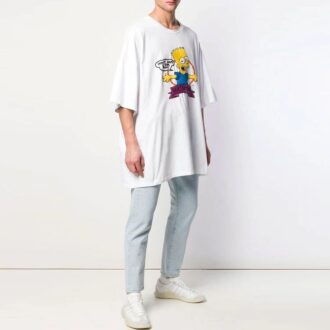 SS19 Bart Simpson Oversize kortærmet Shorts