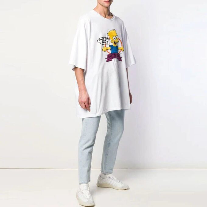 SS19 Bart Simpson Oversize kortærmet Shorts
