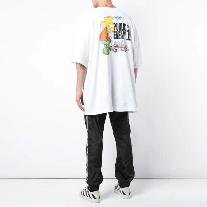 SS19 Bart Simpson Oversize kortærmet Shorts