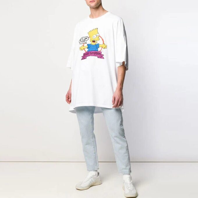 SS19 Bart Simpson Oversize kortærmet Shorts