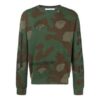 SS19 Camouflage Diag Stencil genser med rund hals
