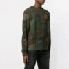 SS19 Camouflage Diag Stencil genser med rund hals