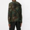 SS19 Camouflage Diag Stencil genser med rund hals