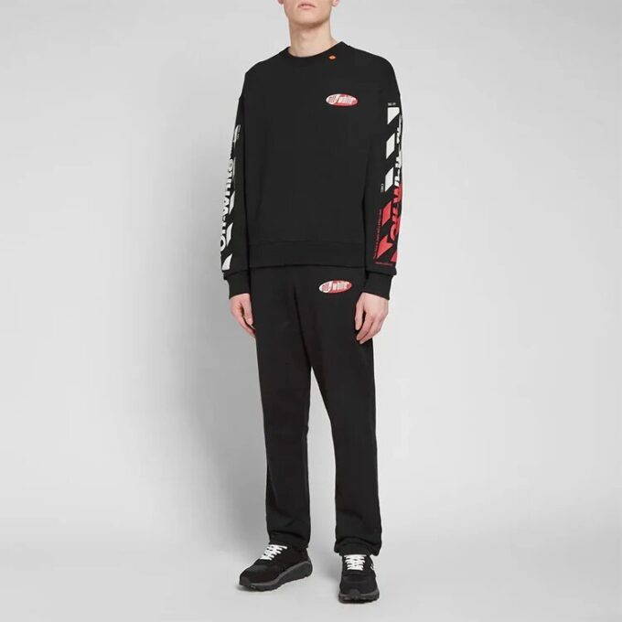 SS19 Diagonal genser med rund hals