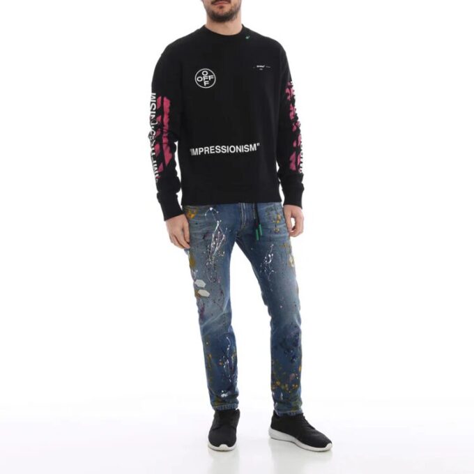SS19 Diagonal Stencil herre-logo-genser