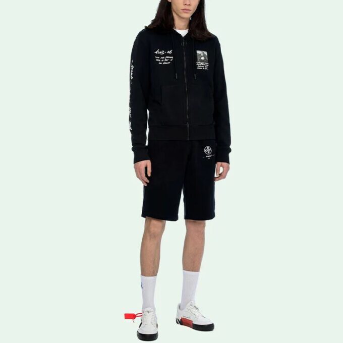 SS19 Herre-genser med glidelås og Mona Lisa-logo