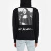 SS19 Herre-genser med glidelås og Mona Lisa-logo