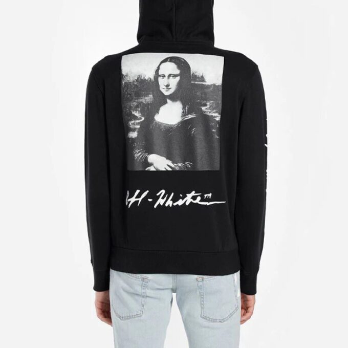SS19 Herre-genser med glidelås og Mona Lisa-logo