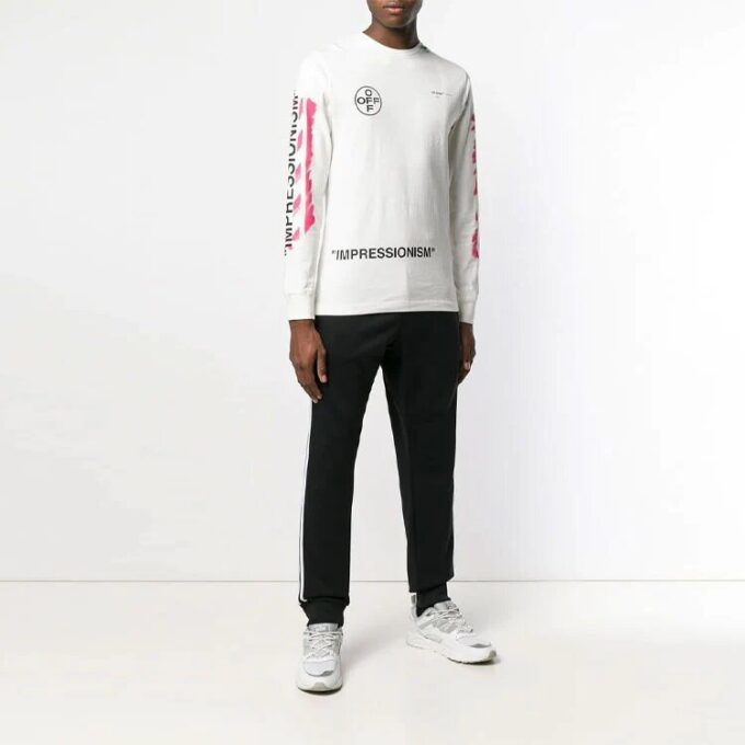 SS19 Impressionism Arrows Sketch Rundhalset genser for menn