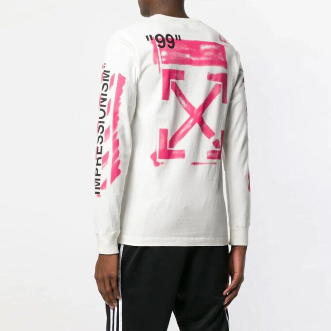 SS19 Impressionism Arrows Sketch Rundhalset genser for menn