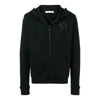 SS19 Jakke med hette og dekorert logo