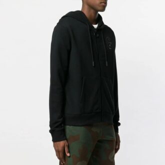 SS19 Jakke med hette og dekorert logo